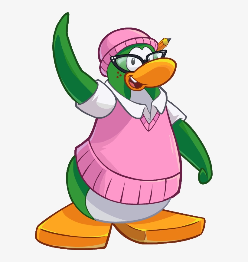 Before I Talk About The Club Penguin Times, I Will - Aunt Arctic Club  Penguin Island - Free Transparent PNG Download - PNGkey