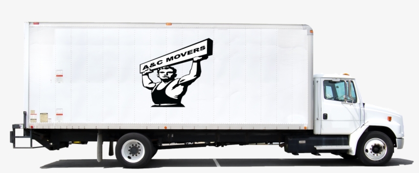 Blank Moving Truck With Logo - Moving Company - Free Transparent PNG ...