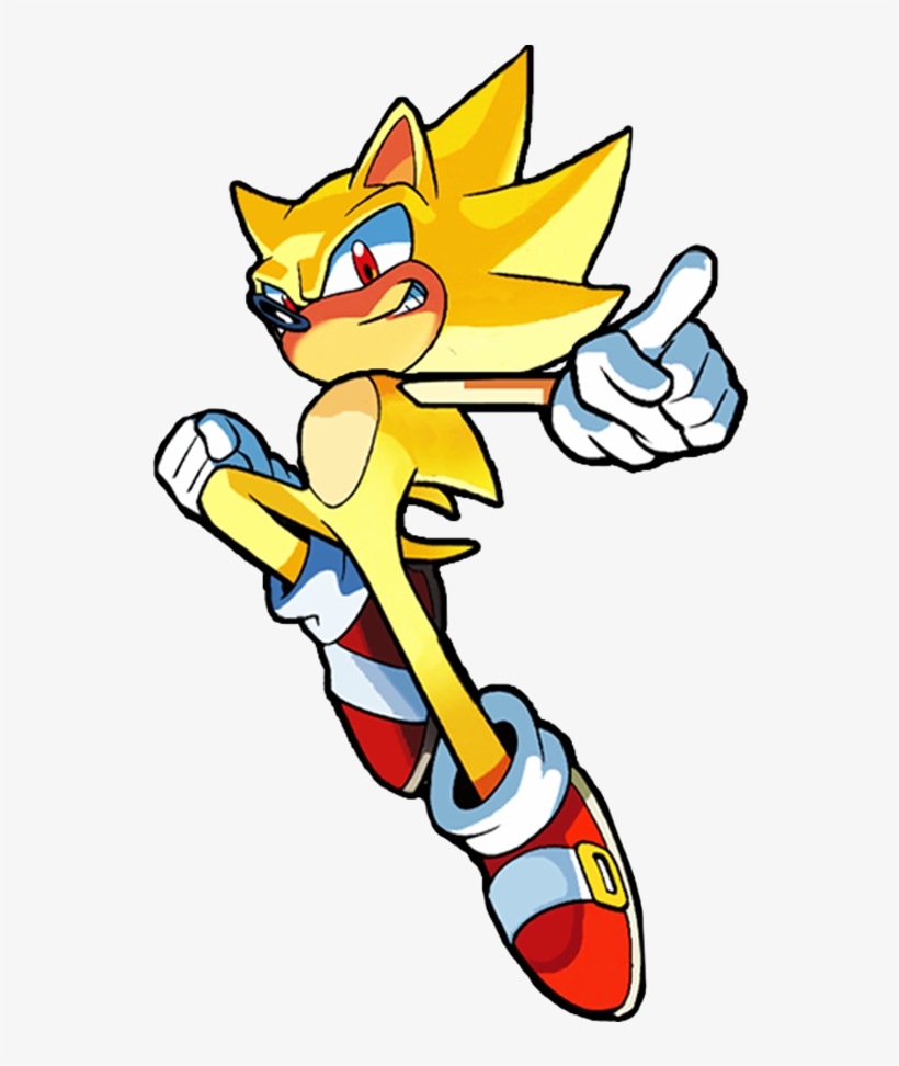 Archie Super Sonic Complete - Archie Super Sonic Png - Free Transparent ...