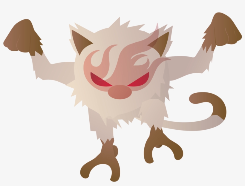 Mankey Used Leer By Pluivantlachance Game Art Hq - Mankey, transparent png #2331652