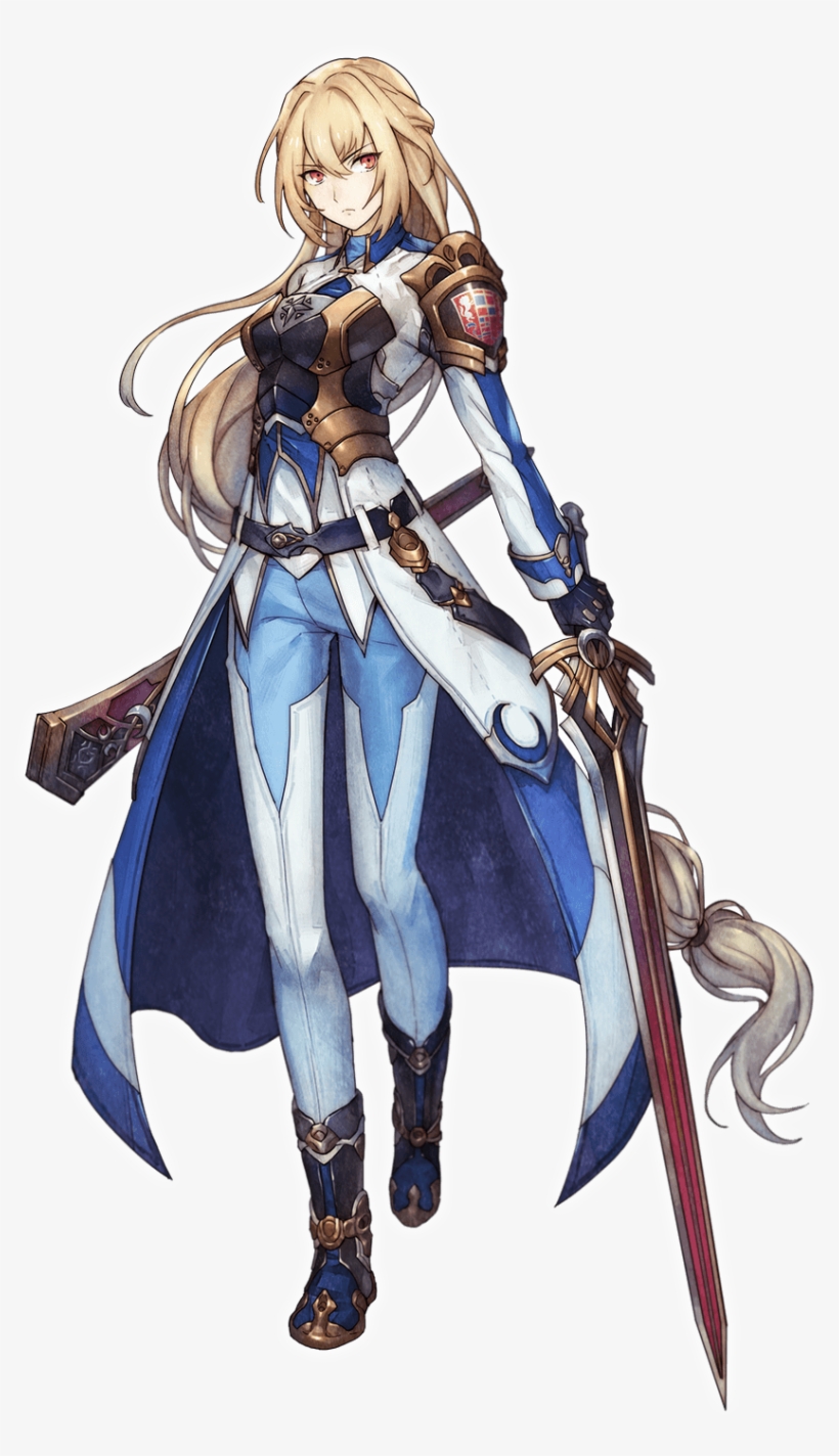 Ch 105411 - Personnages Feminin Manga Armure - Free Transparent PNG ...