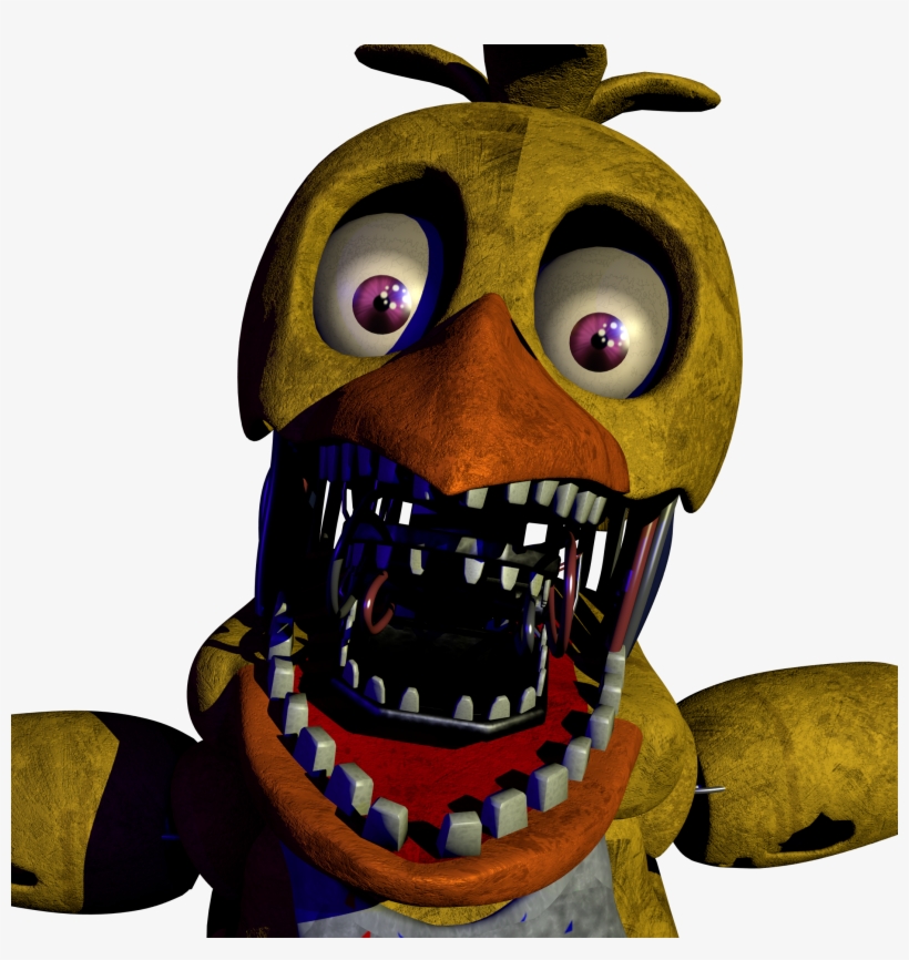 Free Download Fnaf Withered Chica Png Clipart Five - Withered Chica ...