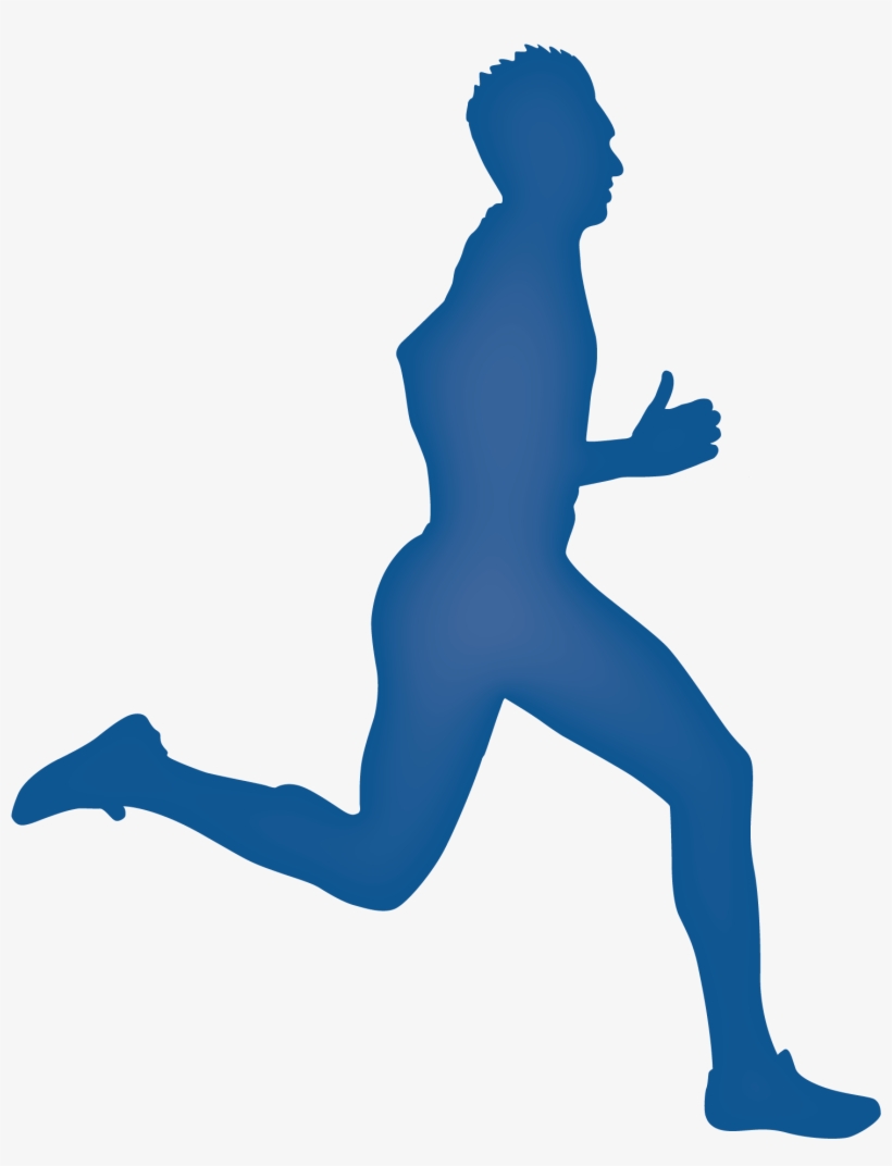 clipart of running people