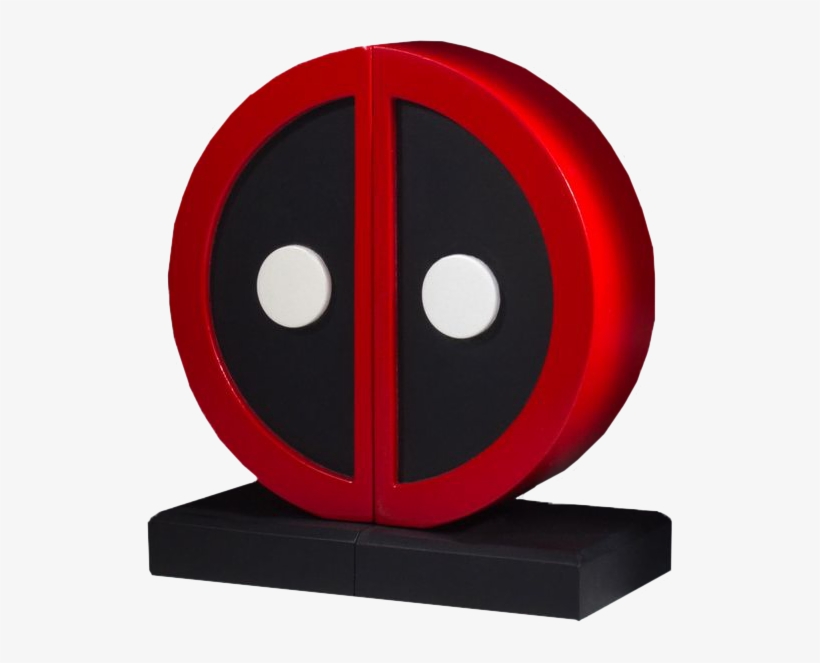 Deadpool Logo Gentle Giant Bookends - Deadpool Logo Bookends - Free ...