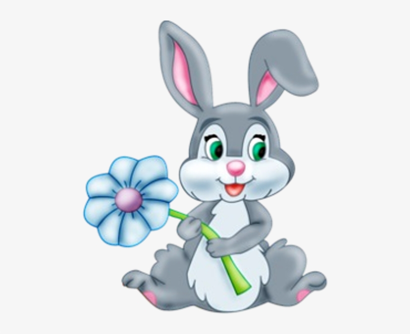 Cute Rabbit Clipart Png - Cute Easter Bunny Clipart - Free Transparent