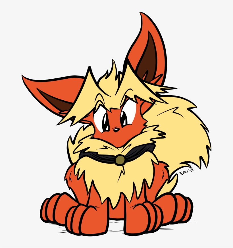 Why Am I A Flareon - Cartoon - Free Transparent PNG Download - PNGkey