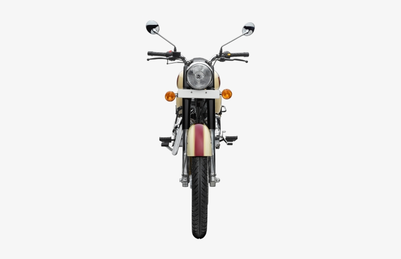 Classic 500 Front Motorcycle - Royal Enfield Classic Front, transparent png #2444944