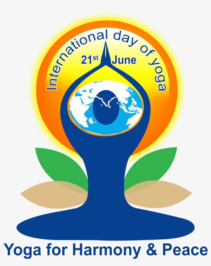 Yoga Day Hd Logo Free Downloads In Ping - International Yoga Day