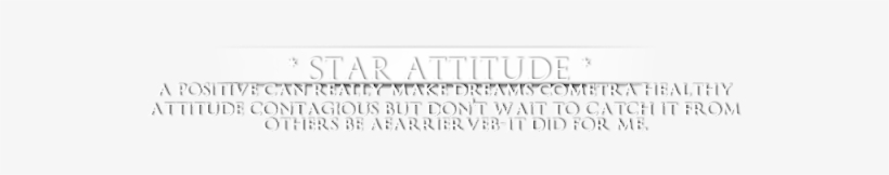 Attitude Png Text Document Free Transparent Png Download