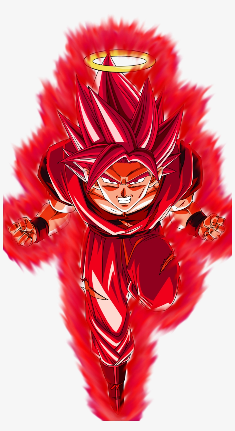 Super Kaioken Goku Aura By Inglip007-d5whzmr - Dragon Ball Goku Super Kaioken, transparent png #253799