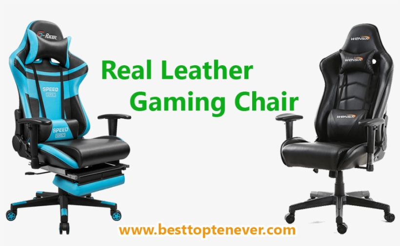 Top Ten Real Leather Gaming Chair - Gaming Chair, transparent png #2507050