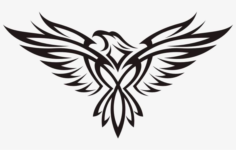 Eagle Chasing a Plane Tattoo Design – Tattoos Wizard Designs