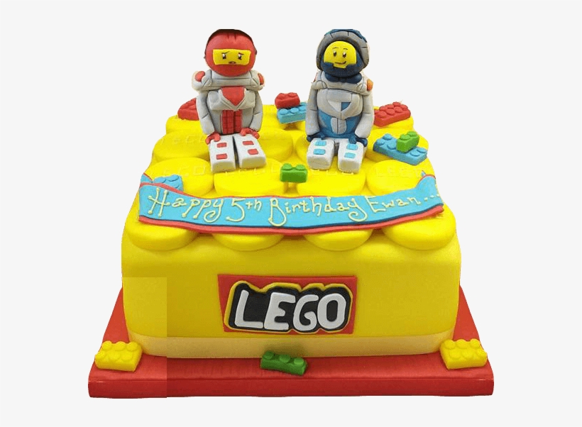Lego Cake Png Graphic Library Library - Lego Birthday Cake Transparent Png, transparent png #2512764