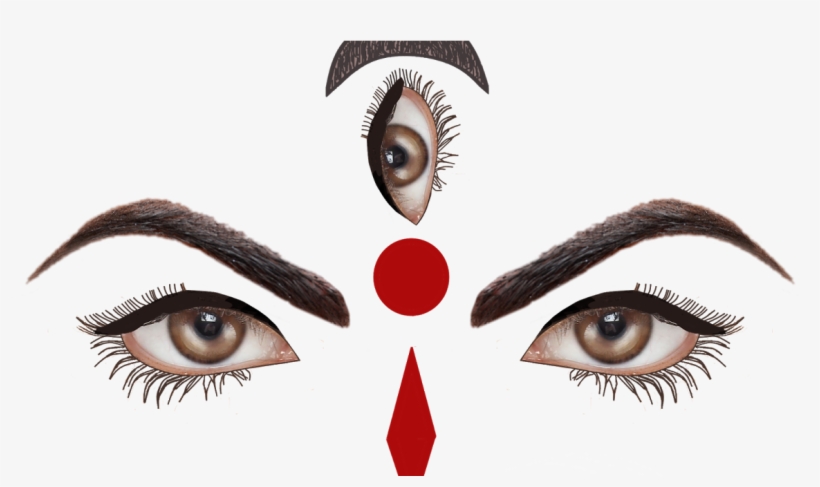 maa durga face png free transparent png download pngkey maa durga face png free transparent