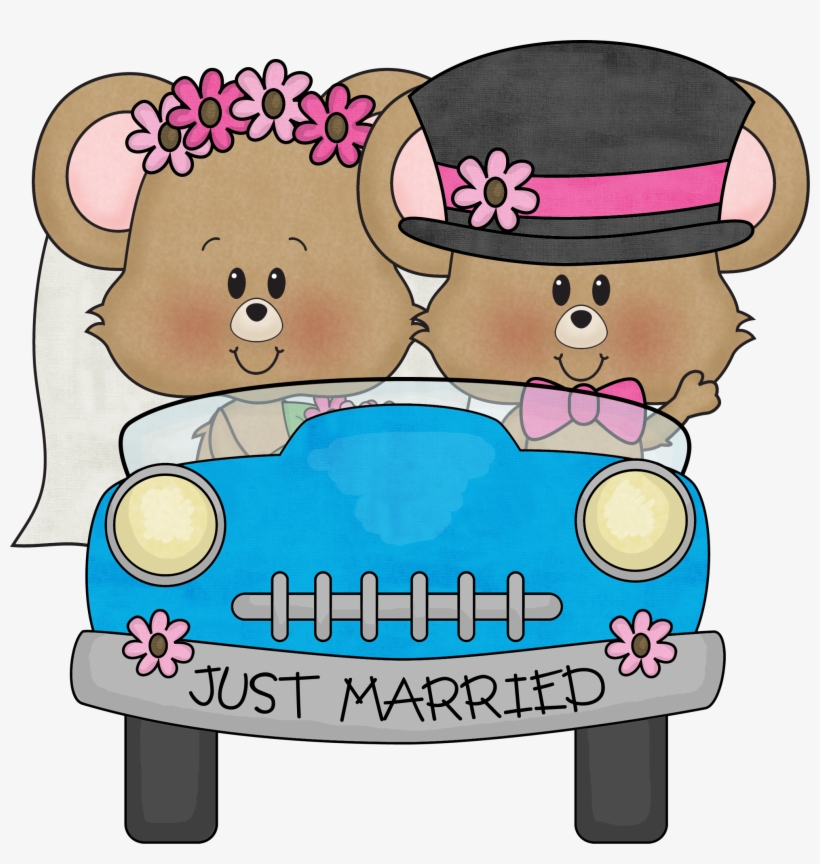 Just Married - Just Married Clipart Png - Free Transparent PNG Download -  PNGkey