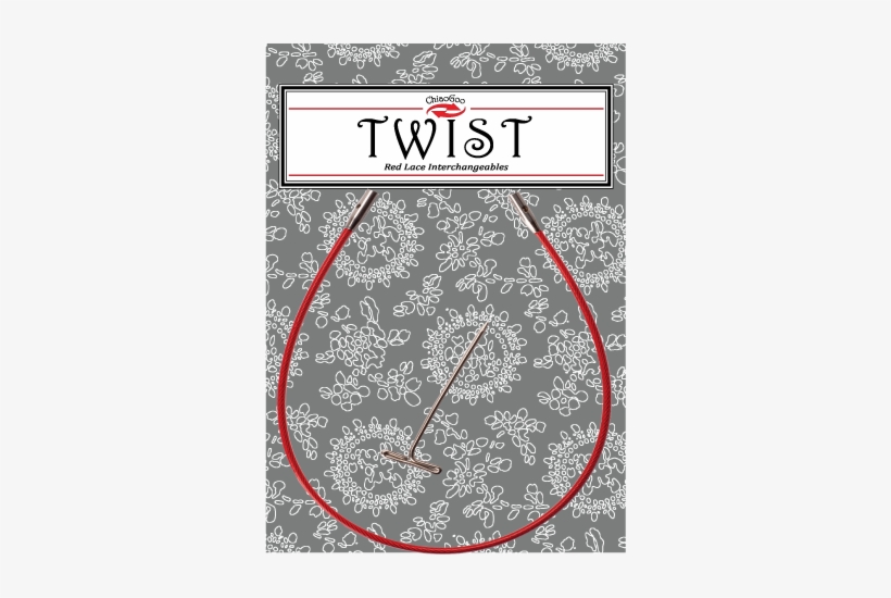 Check It Out - Chiaogoo Twist Red Lace Interchangeable Cables 22-small, transparent png #2550627
