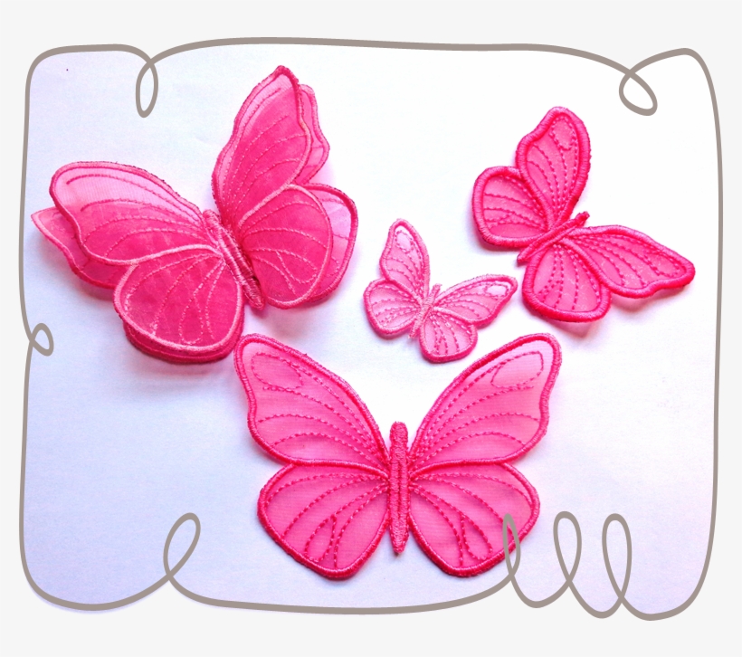 Download 3d Butterfly 4 Sizes Project 3d Biutterfly Project Free Transparent Png Download Pngkey