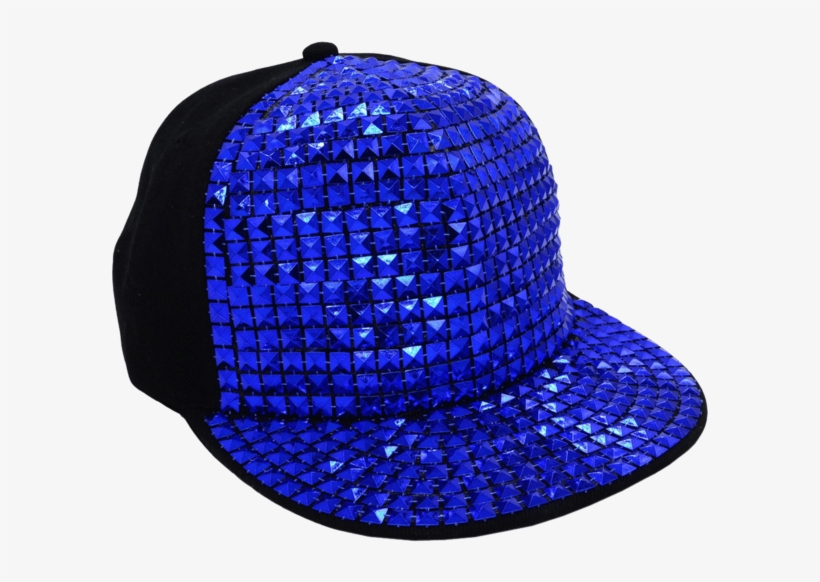 New Flat Hat Baseball Cap Hat Hip-hop Fashion Sequins, transparent png #2593306