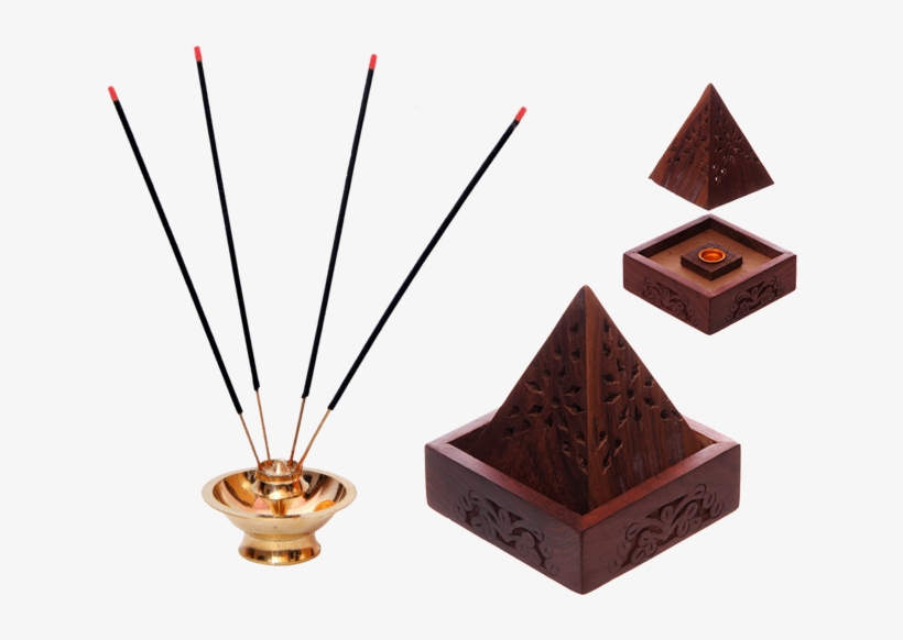 Download Agarbatti & Perfume Expo - Pyramid Sheesham Wood Incense ...