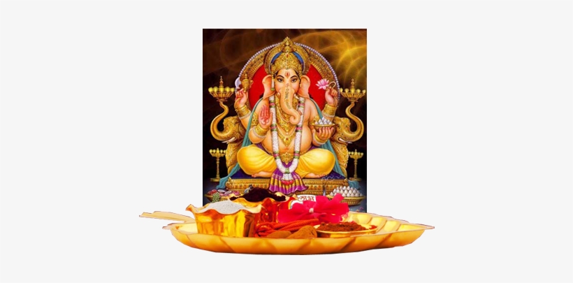 Satya Vinayak Puja - God Vinayagar Images Download, transparent png #2625411