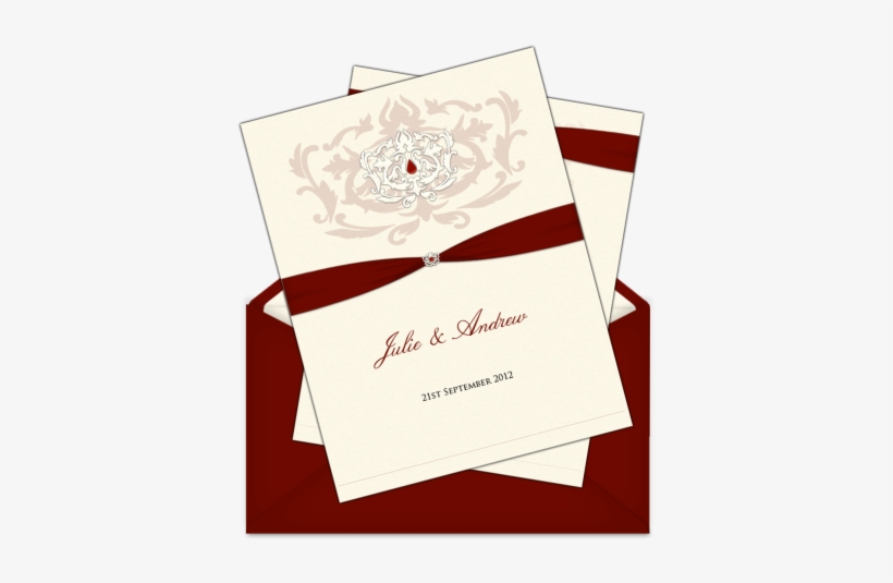 Letter Style Email Wedding Invitation Design Style - Wedding Invitation, transparent png #2629512