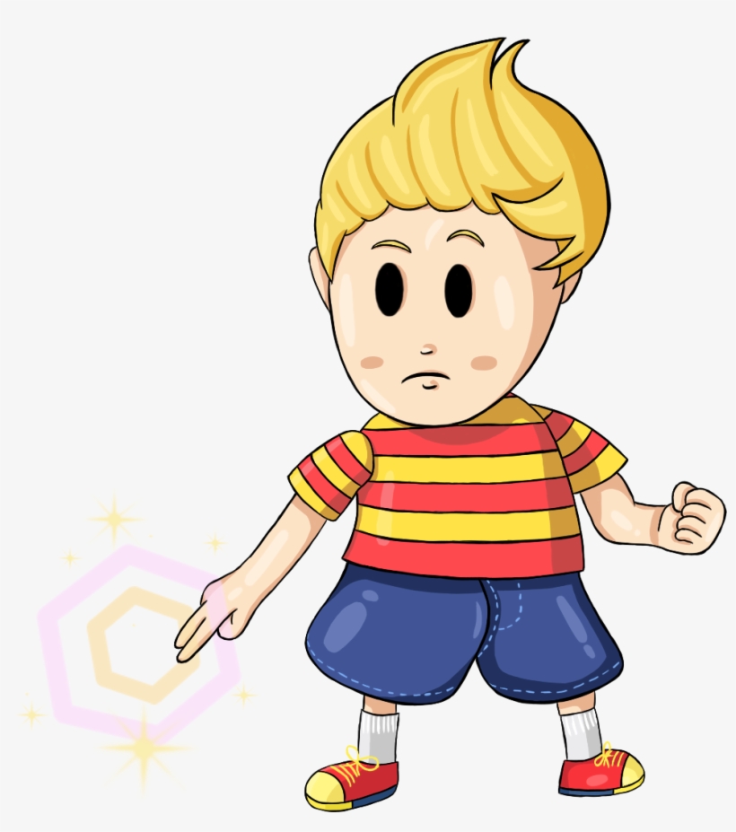 My Newly Created Lucas Png Smash Bros Character - Cartoon, transparent png #2633326