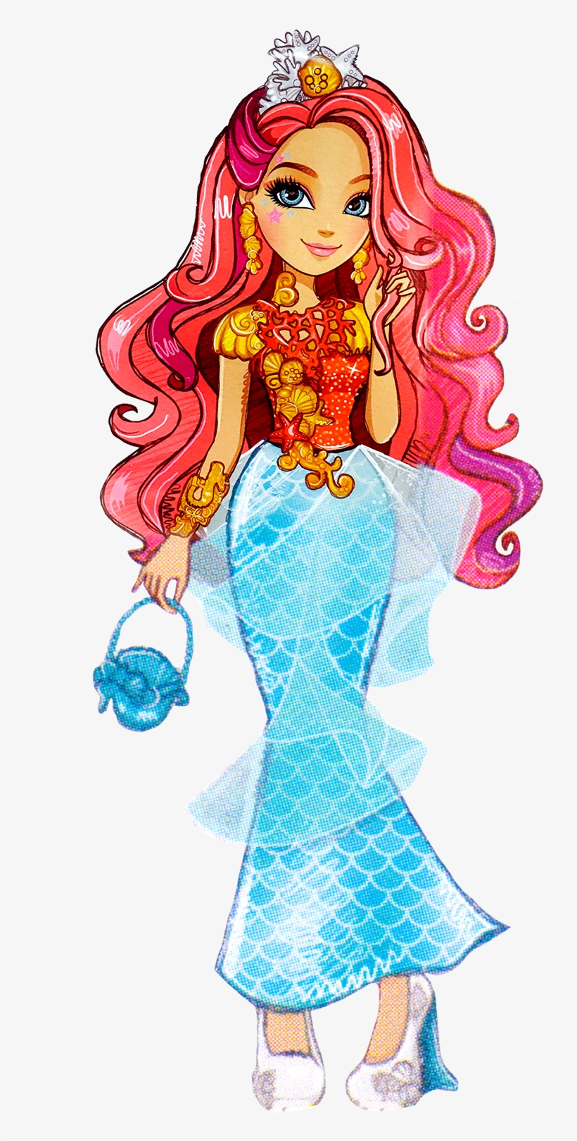 Tumblr Ob2l4fr0341tc5d60o1 1280 - Ever After High - Meeshell Mermaid Doll, transparent png #2635523