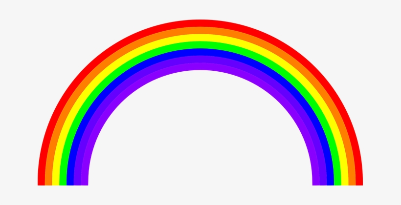 Rainbow Colors Color Rainbows Multicolored - Animated Rainbow - Free