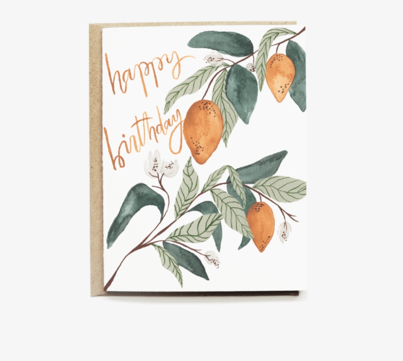 Lemons Happy Birthday Card - Greeting Card, transparent png #270176