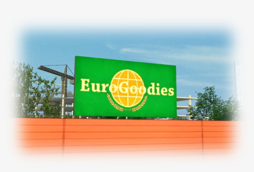 Eurogoodies Old Logo - Eurogoodies Euro Truck Simulator, transparent png #2746773