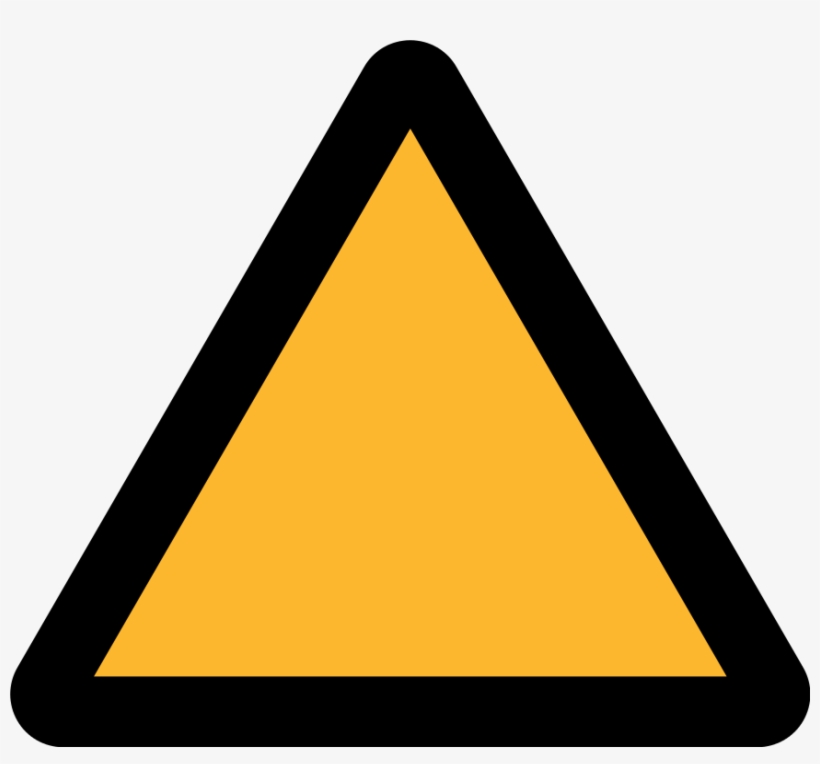 Caution Triangle Symbol Yellow Triangle Warning Sign Free 