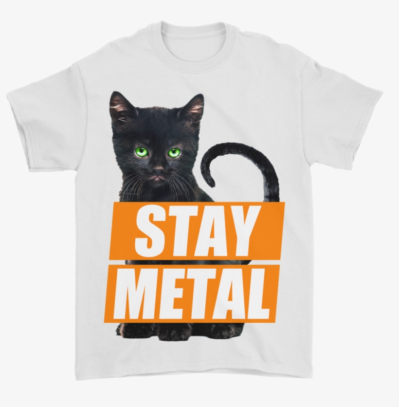 Stay Metal Halloween - Black Cat - Free Transparent PNG Download - PNGkey