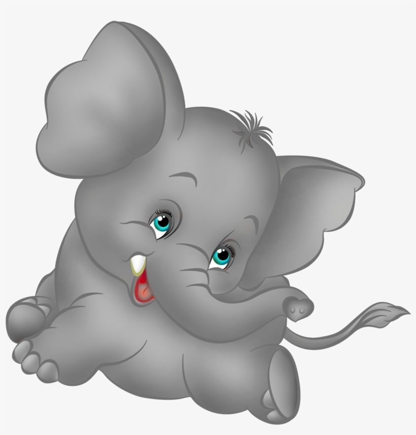 Free Free 274 Baby Elephant Svg Black And White SVG PNG EPS DXF File