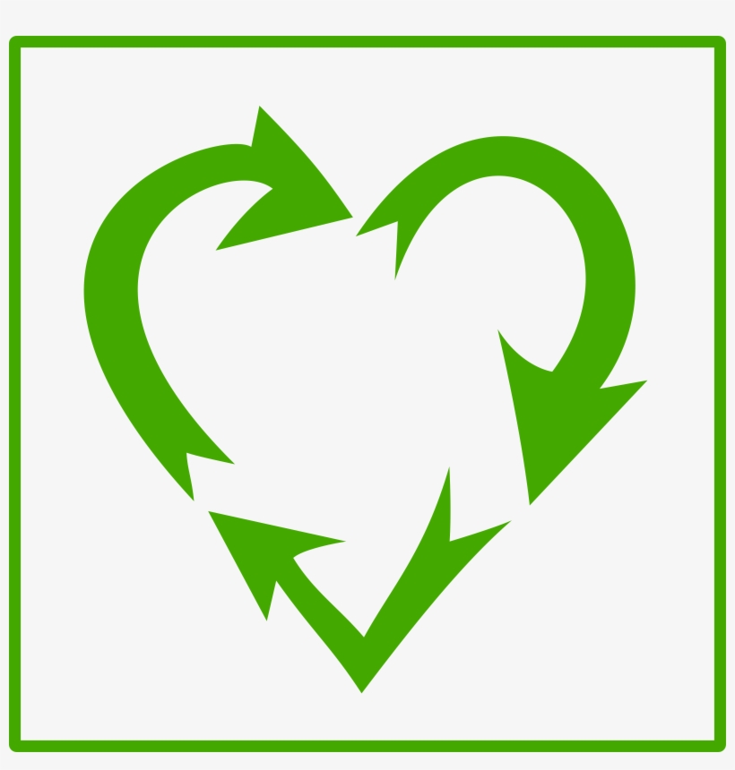 This Free Icons Png Design Of Recycle Heart - Free Transparent PNG ...