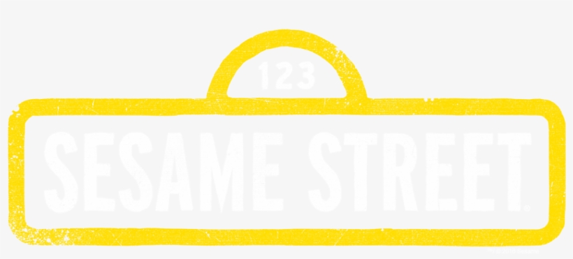 sesame street logo blank