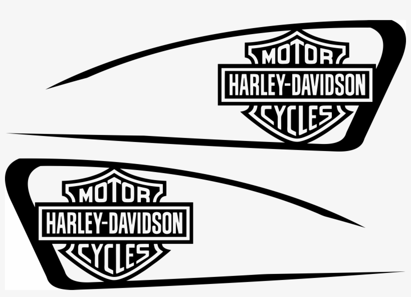 Harley Decals Airbrush Gas Tank Stencils Vinyl Harley Logo Harley ...