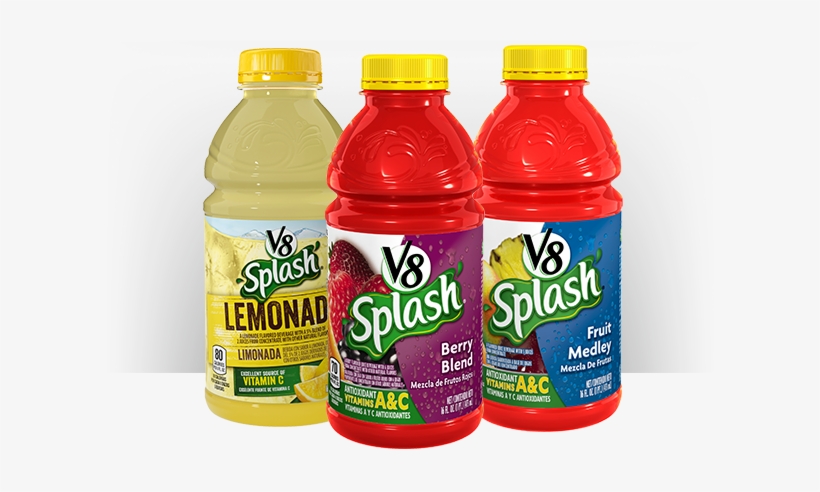 V8 Splash® Antioxidants Never Tastes So Good - V8 Splash Lemonade, 16 