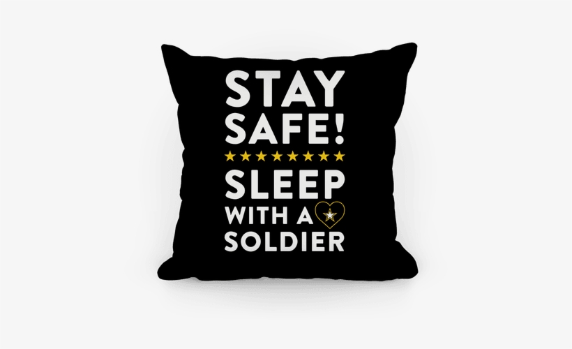 Sleep With A Solider Pillow - She's Beauty She's Grace She Ll Punch You In The Face, transparent png #2865453