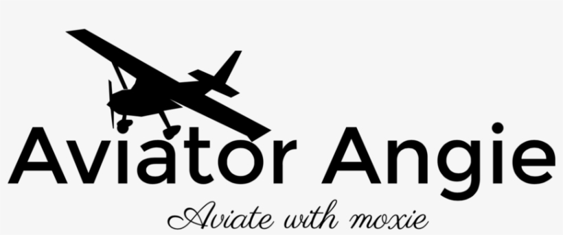 Aviator Angie Logo Color Print, transparent png #2892806