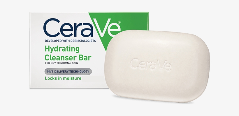 Cerave Hydrating Cleanser Bar - Free Transparent PNG Download - PNGkey