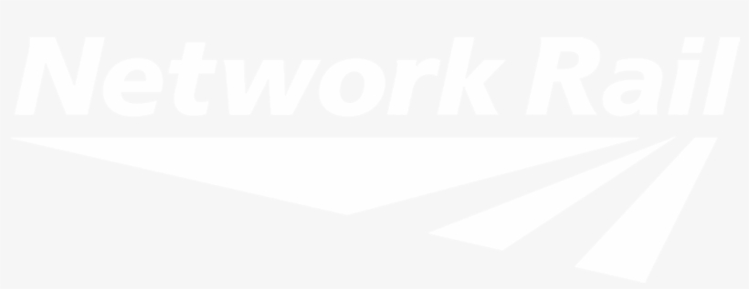 Network Rail Logo In White - Network Rail, transparent png #2935522