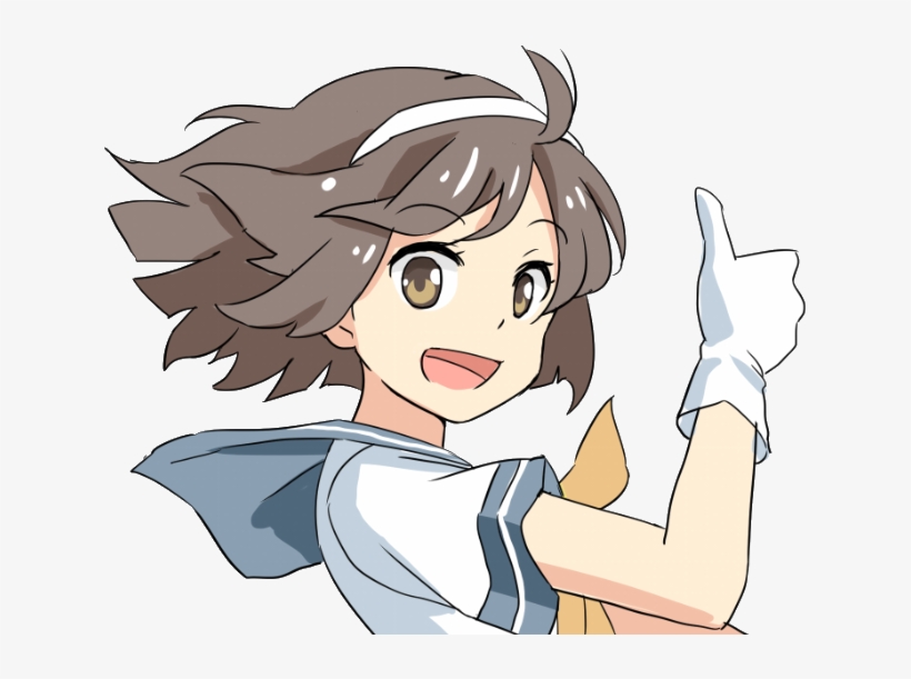 Post Anime Thumbs Up  Png Free Transparent PNG Download 