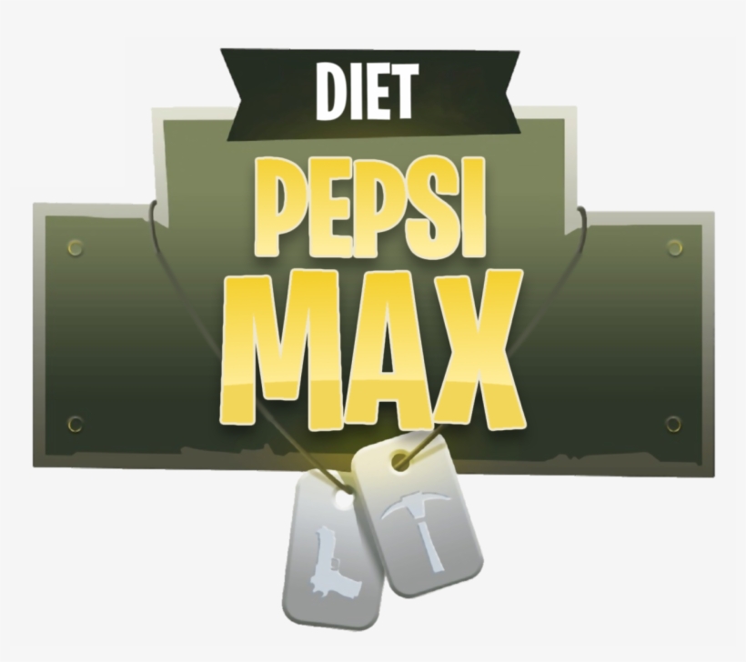 diet pepsi maxlogoswap logo de fortnite sin letras transparent png 2945826 - letras de fortnite