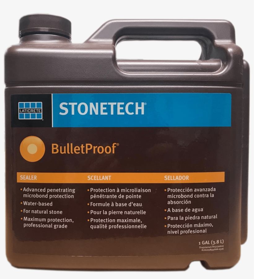 Stone Cleaner - Laticrete Stonetech Bulletproof Sealer - 5 Gallon, transparent png #2968419