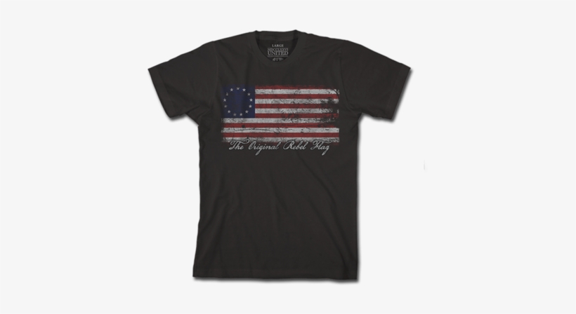 Original Rebel Flag - Shirt - Free Transparent PNG Download - PNGkey