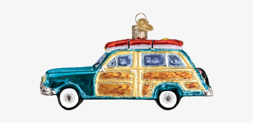 Vintage Beach Wagon Ornament - Tape Measure Old World Christmas ...