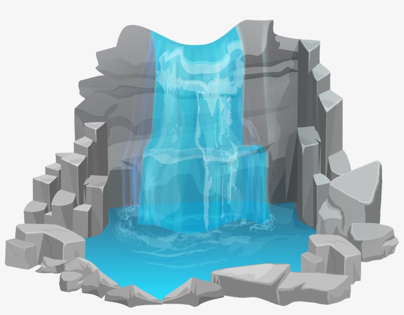 clipart free waterfalls