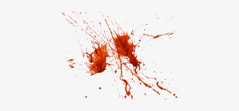 blood spray from gunshot