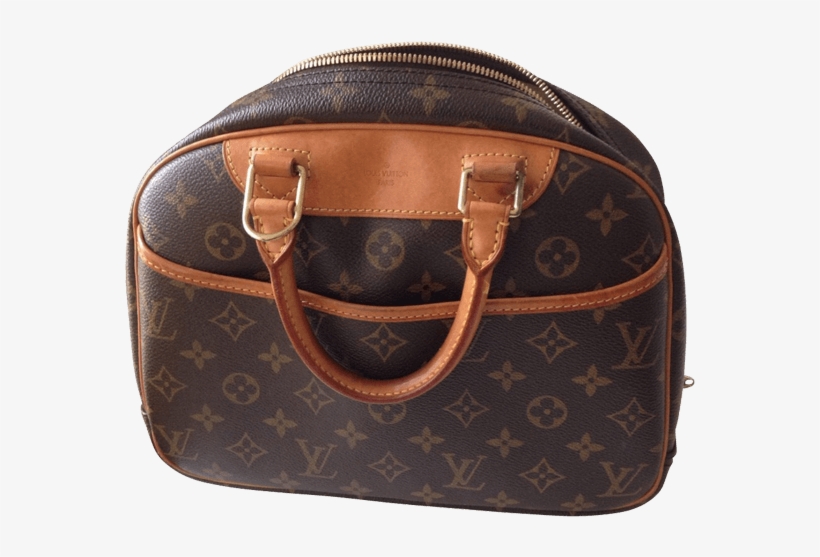 Louis Vuitton Brown Leather Bag - Louis Vuitton Women Brown Leather Handbag, transparent png #3027660