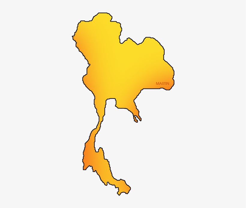 Thailand Map - Clip Art - Free Transparent PNG Download - PNGkey